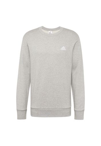 ADIDAS SPORTSWEAR Felpa sportiva  grigio / bianco