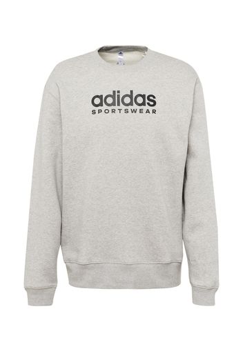 ADIDAS SPORTSWEAR Felpa sportiva  grigio sfumato / nero