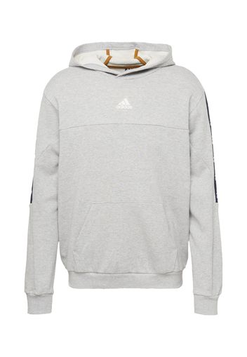 ADIDAS SPORTSWEAR Felpa sportiva  navy / grigio sfumato / bianco