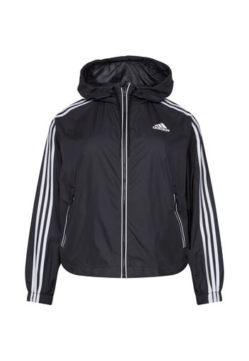 ADIDAS SPORTSWEAR Giacca sportiva  nero / bianco