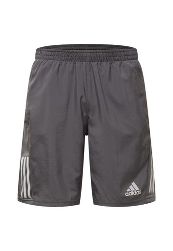 ADIDAS SPORTSWEAR Pantaloni sportivi 'Own the Run'  grigio scuro / nero