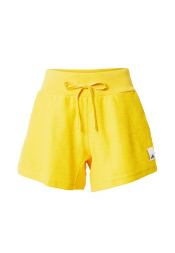 ADIDAS SPORTSWEAR Pantaloni sportivi  giallo / nero / bianco