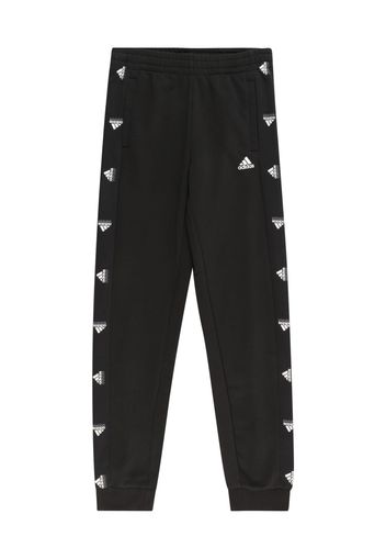 ADIDAS SPORTSWEAR Pantaloni sportivi  nero / bianco