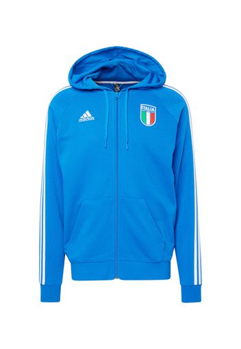 ADIDAS SPORTSWEAR Giacca di felpa sportiva 'Italien DNA'  blu / verde / rosso / bianco