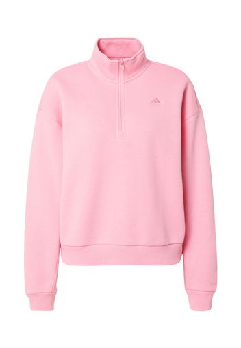 ADIDAS SPORTSWEAR Felpa sportiva  rosa / nero