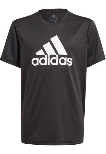 ADIDAS SPORTSWEAR Maglia funzionale  nero / bianco