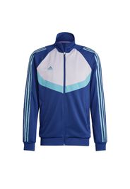 ADIDAS SPORTSWEAR Giacca di felpa sportiva  blu / blu chiaro / bianco