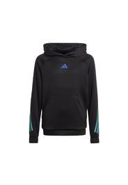 ADIDAS SPORTSWEAR Felpa sportiva  blu / nero