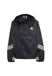 ADIDAS SPORTSWEAR Giacca sportiva  nero / bianco