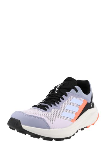 adidas Terrex Scarpa da corsa 'TRAILRIDER'  grigio chiaro / lilla chiaro / arancione