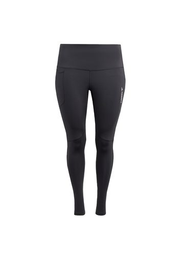 ADIDAS TERREX Pantaloni sportivi  nero / bianco