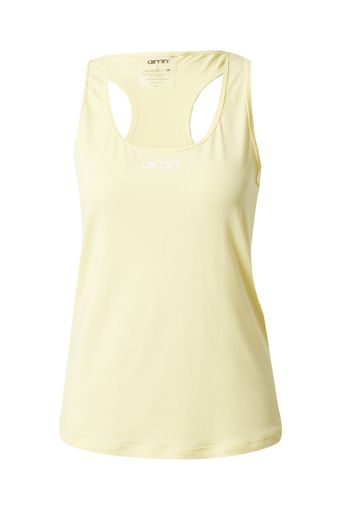 aim'n Top sportivo  giallo pastello / bianco