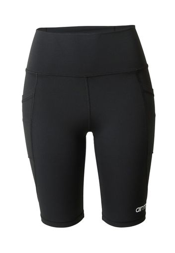 aim'n Pantaloni sportivi  nero / bianco