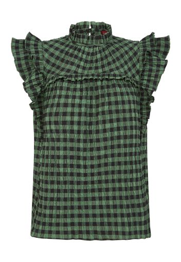 Aligne Camicia da donna 'Enya'  nero / verde