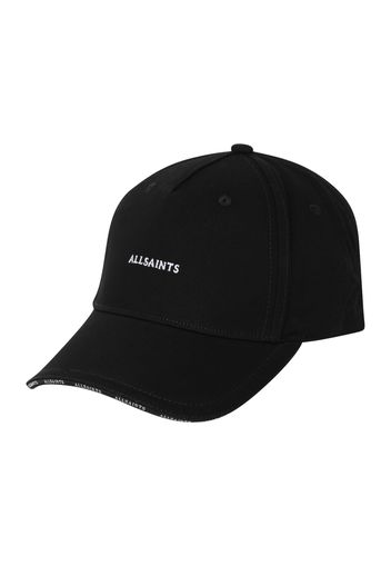 AllSaints Cappello da baseball 'UKUSA'  nero / bianco