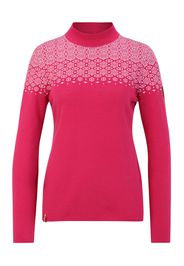 Almgwand Pullover 'PALMENALM'  bianco / rosa