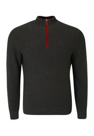 Almgwand Pullover  antracite / rosso / marrone