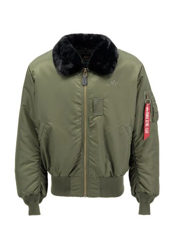 ALPHA INDUSTRIES Giacca di mezza stagione  verde scuro