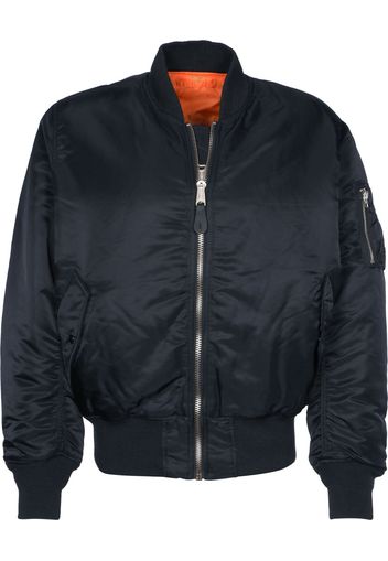 ALPHA INDUSTRIES Giacca di mezza stagione  blu notte / arancione neon