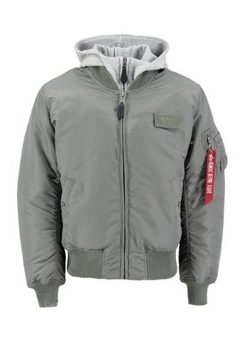 ALPHA INDUSTRIES Giacca di mezza stagione 'MA-1 D-Tec'  verde