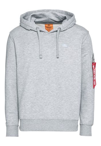 ALPHA INDUSTRIES Felpa 'X-Fit'  grigio