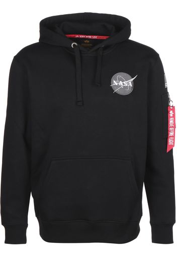 ALPHA INDUSTRIES Felpa 'Space Shuttle'  nero / grigio / bianco