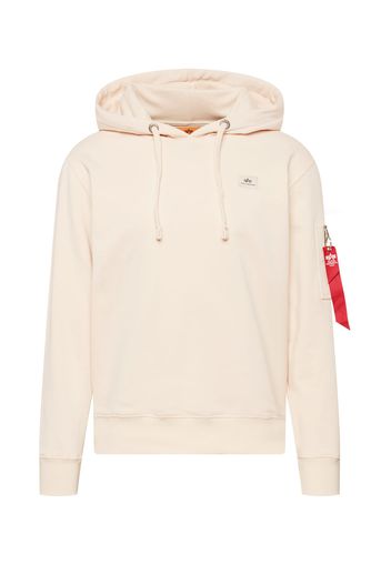 ALPHA INDUSTRIES Felpa  bianco lana