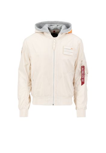 ALPHA INDUSTRIES Giacca di mezza stagione  bianco / arancione chiaro / rosso vino