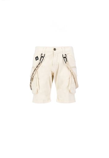 ALPHA INDUSTRIES Pantaloni cargo  bianco