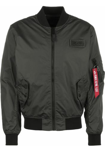 ALPHA INDUSTRIES Giacca di mezza stagione  grigio scuro / colori misti