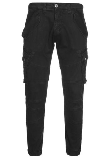 ALPHA INDUSTRIES Pantaloni cargo 'Combat'  nero