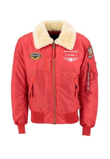 ALPHA INDUSTRIES Giacca invernale 'Injector III Air Force'  colori misti / rosso