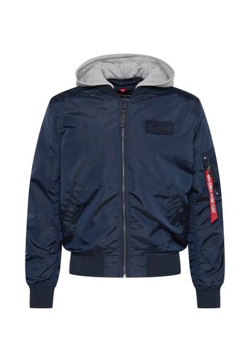 ALPHA INDUSTRIES Giacca di mezza stagione  navy / grigio