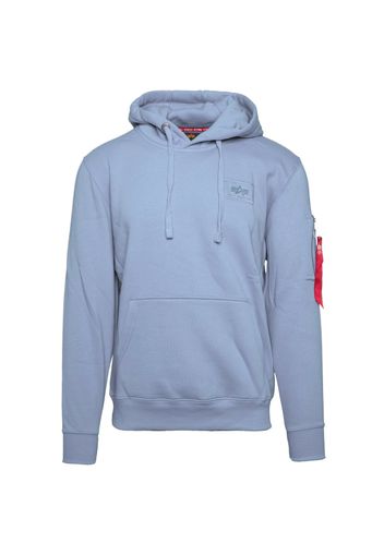 ALPHA INDUSTRIES Felpa  blu chiaro / rosso / bianco