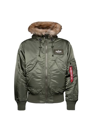 ALPHA INDUSTRIES Giacca invernale  marrone / verde / rosso / bianco