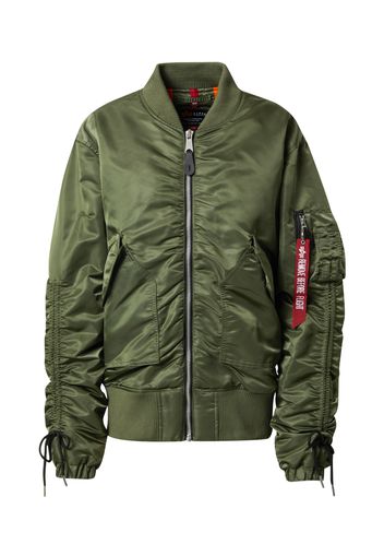 ALPHA INDUSTRIES Giacca di mezza stagione  oliva / rosso sangue / bianco