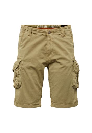 ALPHA INDUSTRIES Pantaloni cargo 'Crew'  oliva