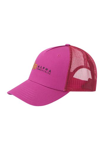 ALPHA INDUSTRIES Cappello da baseball  senape / magenta / nero