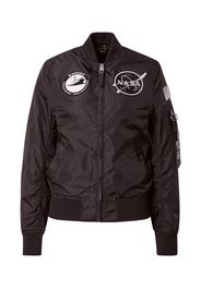 ALPHA INDUSTRIES Giacca di mezza stagione ' MA-1 TT NASA Reversible W'  nero / bianco