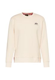 ALPHA INDUSTRIES Felpa  bianco / nero