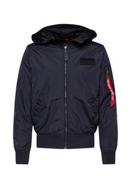 ALPHA INDUSTRIES Giacca di mezza stagione 'MA-1 LW'  nero