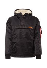 ALPHA INDUSTRIES Giacca di mezza stagione  nero / arancione / rosso / bianco