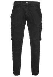 ALPHA INDUSTRIES Pantaloni cargo 'Combat'  nero