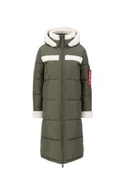 ALPHA INDUSTRIES Giacca invernale  verde / bianco