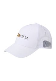 ALPHA INDUSTRIES Cappello da baseball  pueblo / nero / bianco