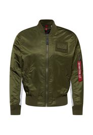 ALPHA INDUSTRIES Giacca di mezza stagione  cachi / rosso / bianco