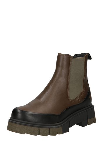 Apple of Eden Boots chelsea 'Luz'  nero / marrone scuro