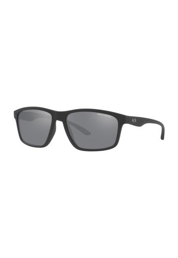 ARMANI EXCHANGE Occhiali da sole '0AX4122S5980786G'  nero / bianco