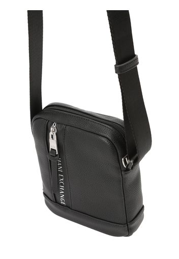 ARMANI EXCHANGE Borsa messenger  nero / bianco