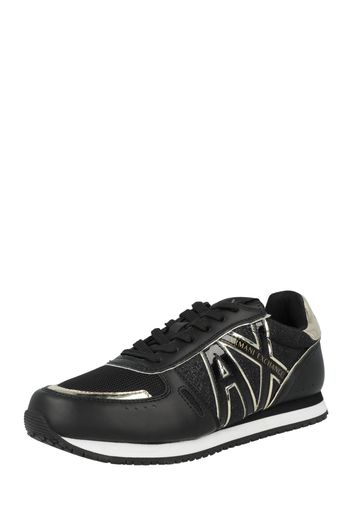 ARMANI EXCHANGE Sneaker bassa  oro / nero